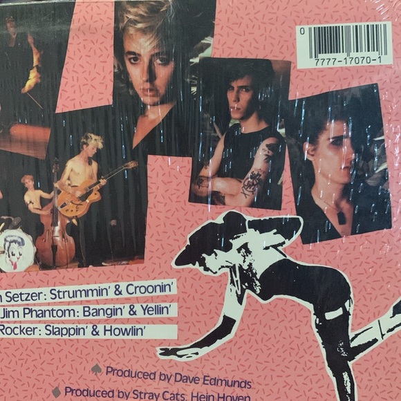 Vintage Stray Cats 1982 vinyl - Picture 6 of 6
